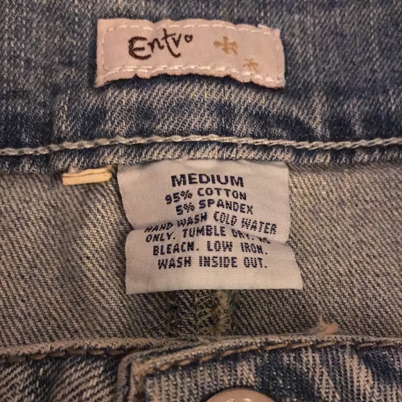 Rhinestone Embellished Denim Mini Skirt - Picture 10 of 11